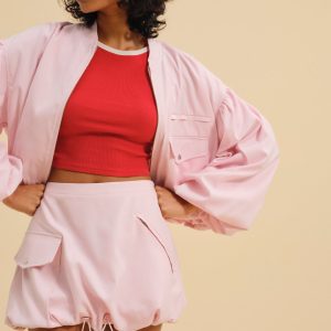 Elanah Jacket — Pink