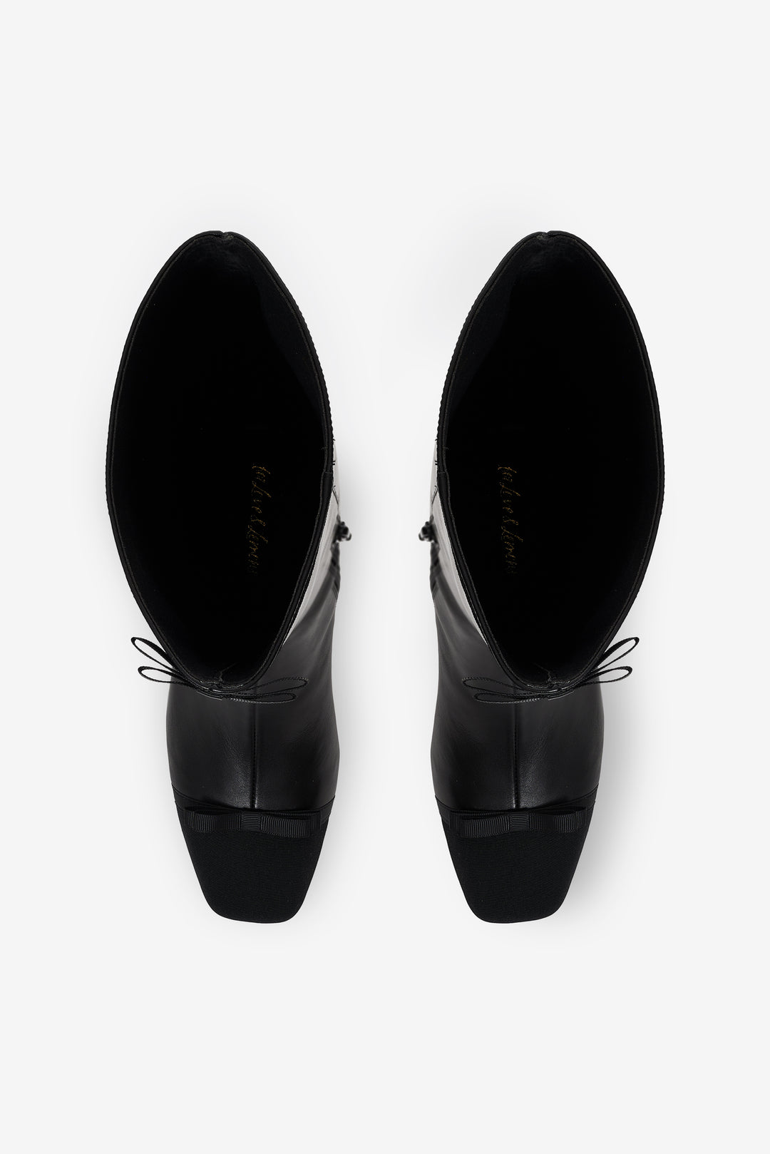 Claudine Cap Toe Boot — Black - Image 2