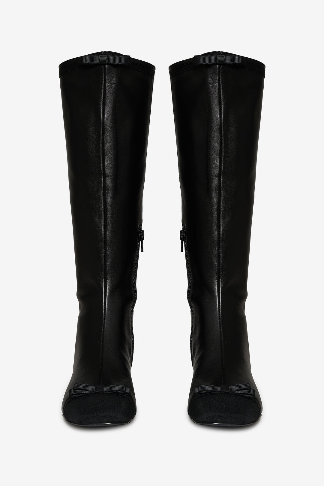 Claudine Cap Toe Boot — Black - Image 3