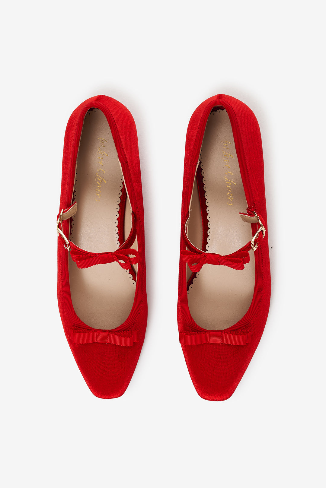 Lucia Velvet Mary Jane — Red - Image 2
