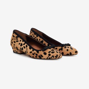 Lucia Ballet Pump — Brown