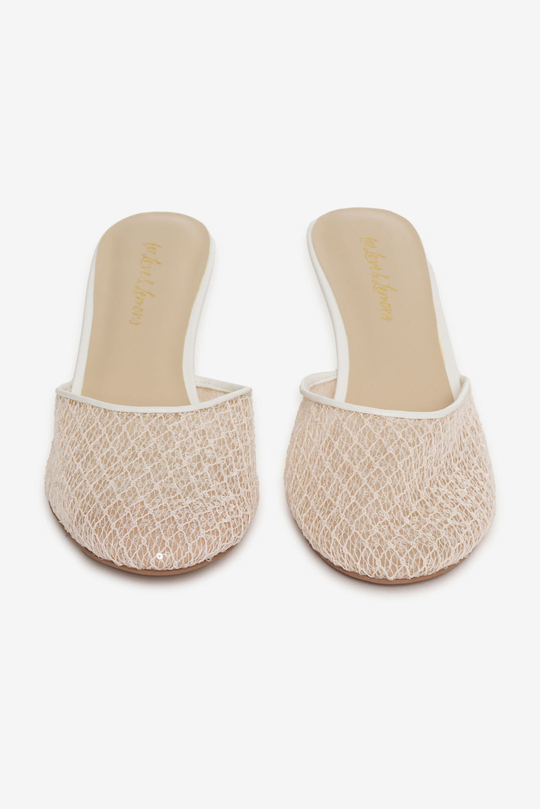 Claudia Lace Heel — White - Image 2