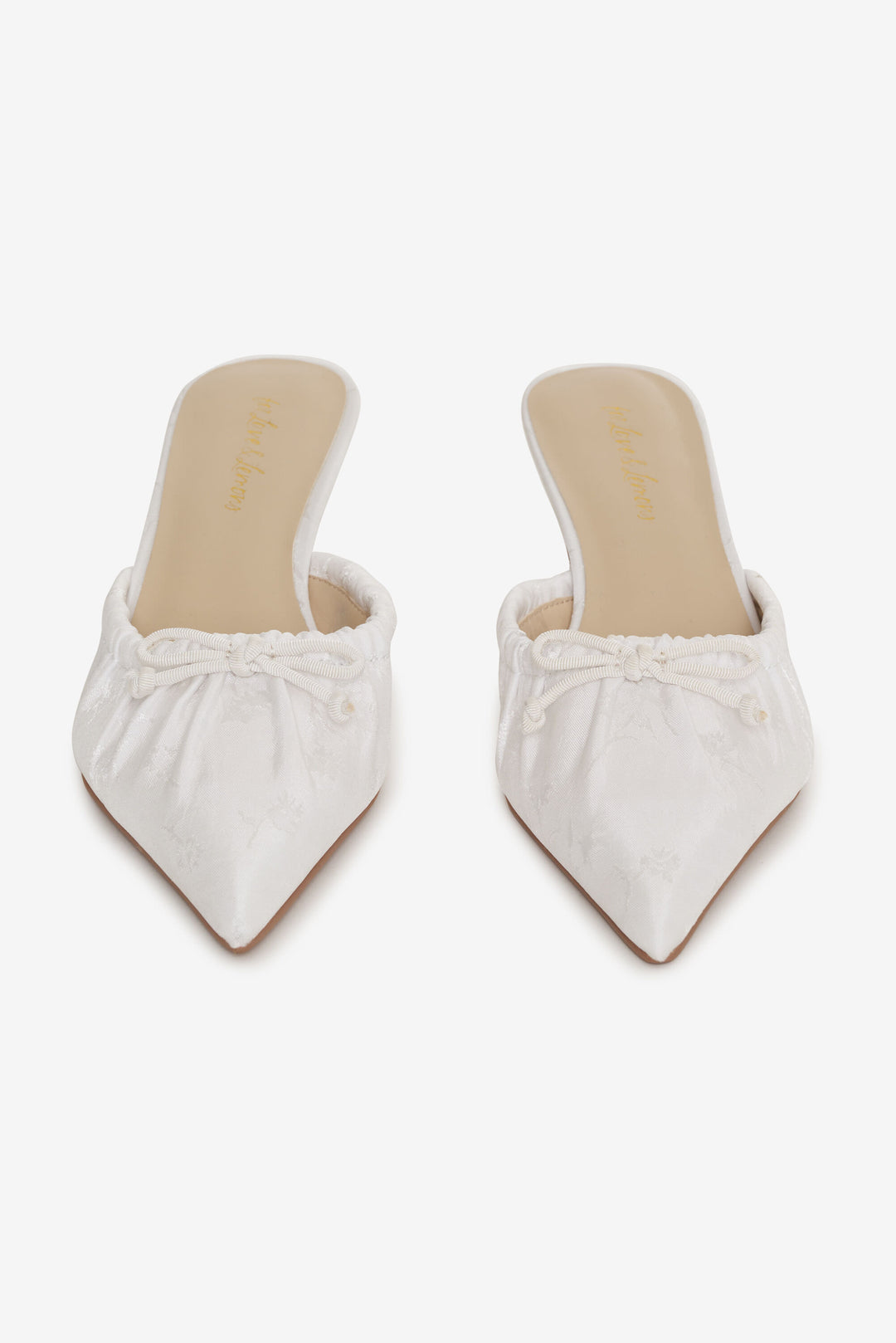 Colette Mule Heel — Cream - Image 2