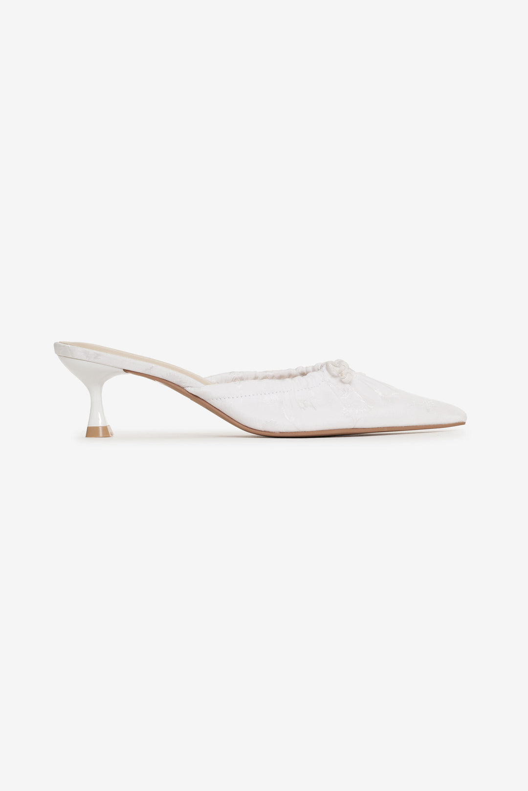 Colette Mule Heel — Cream - Image 3