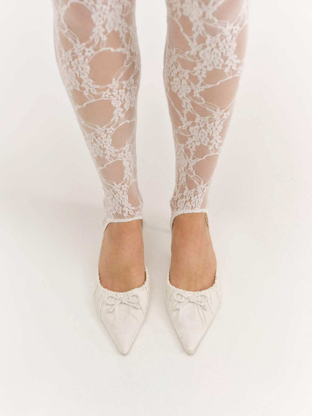 Colette Mule Heel — Cream - Image 4