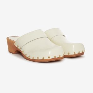Adahlia Clog — Cream