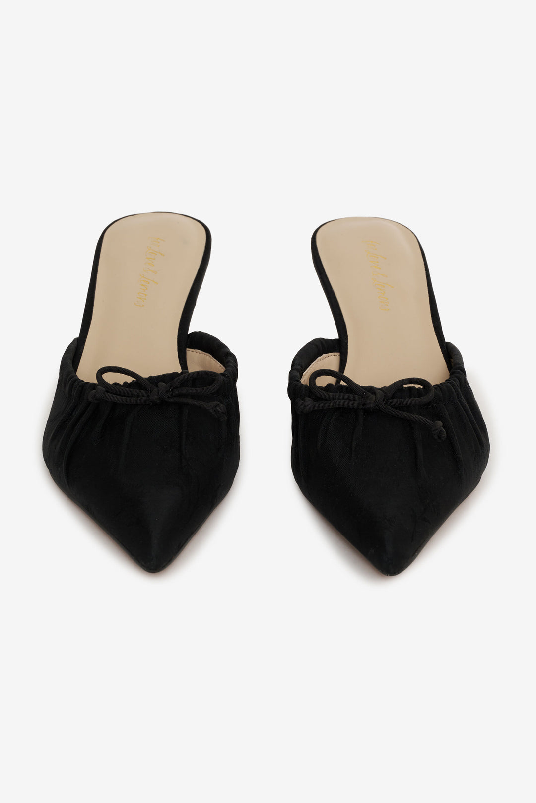 Colette Mule Heel — Black - Image 2