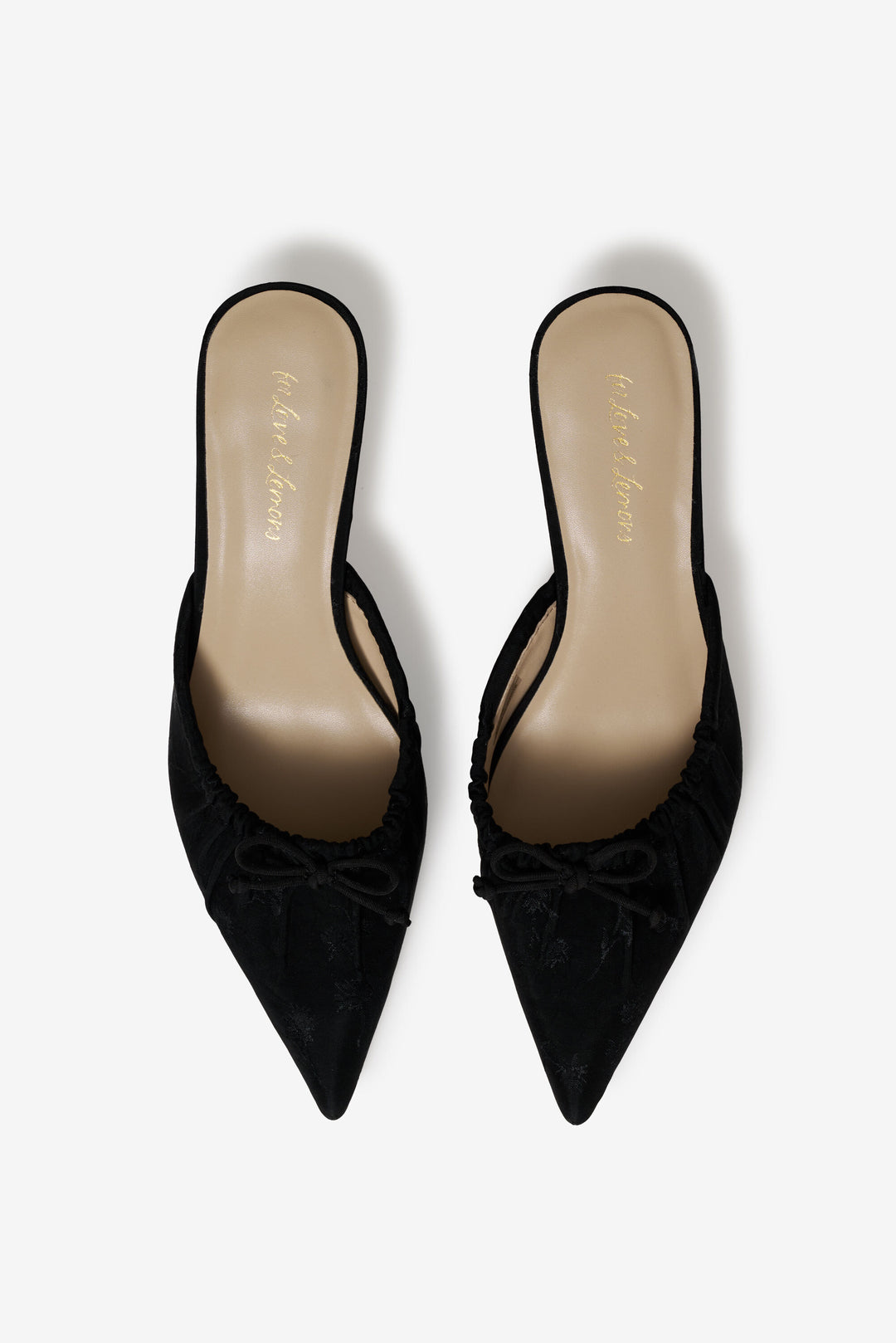 Colette Mule Heel — Black - Image 3