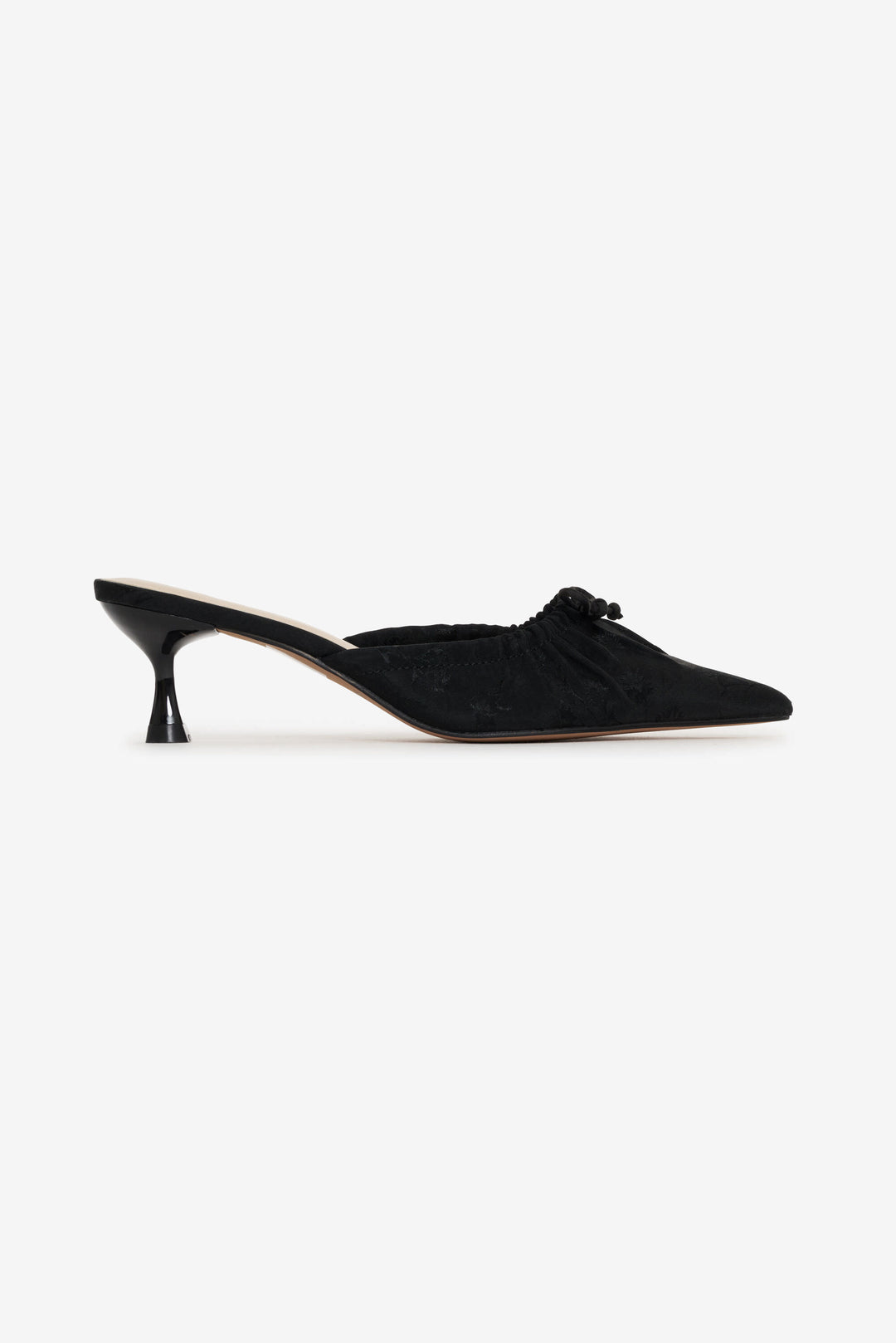 Colette Mule Heel — Black - Image 4