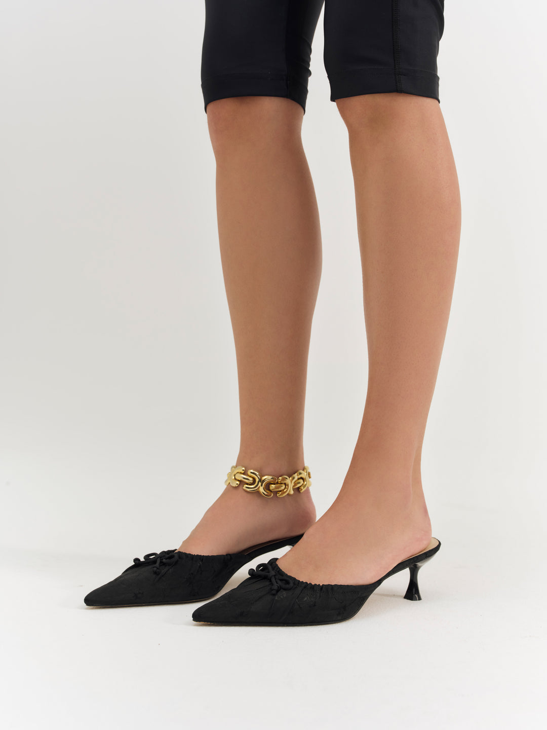 Colette Mule Heel — Black - Image 5
