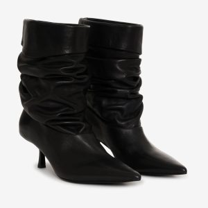 Verbana Slouch Boot — Black