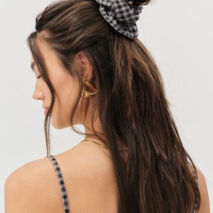 Savannah Scrunchie — Black