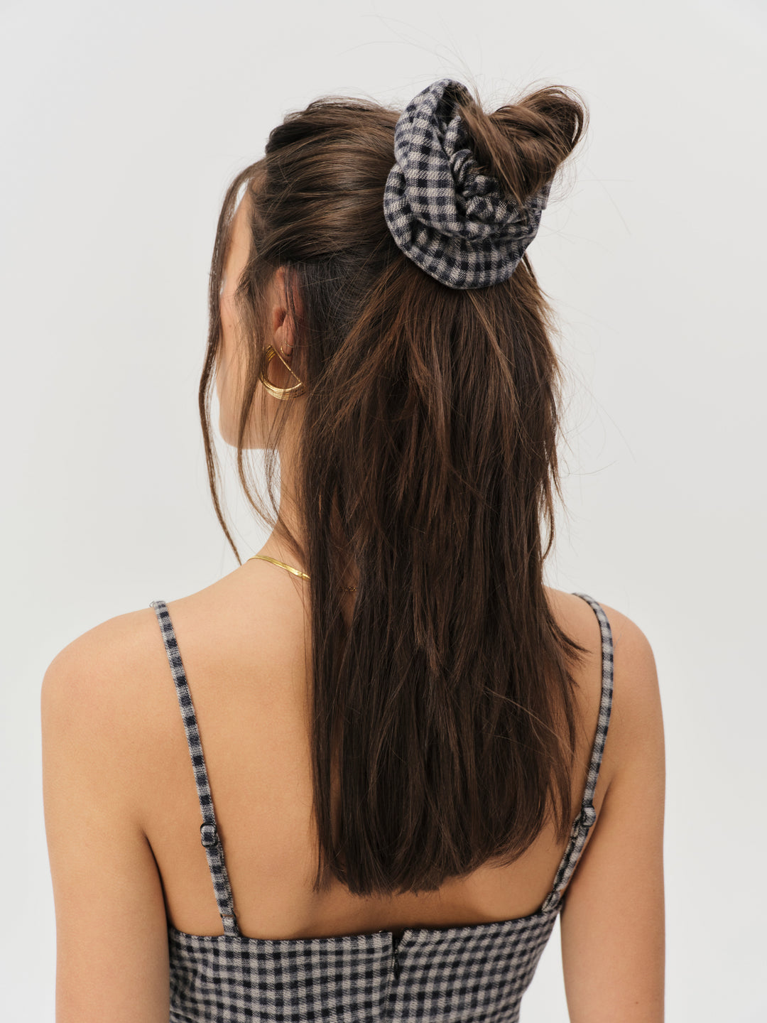 Savannah Scrunchie — Black - Image 2
