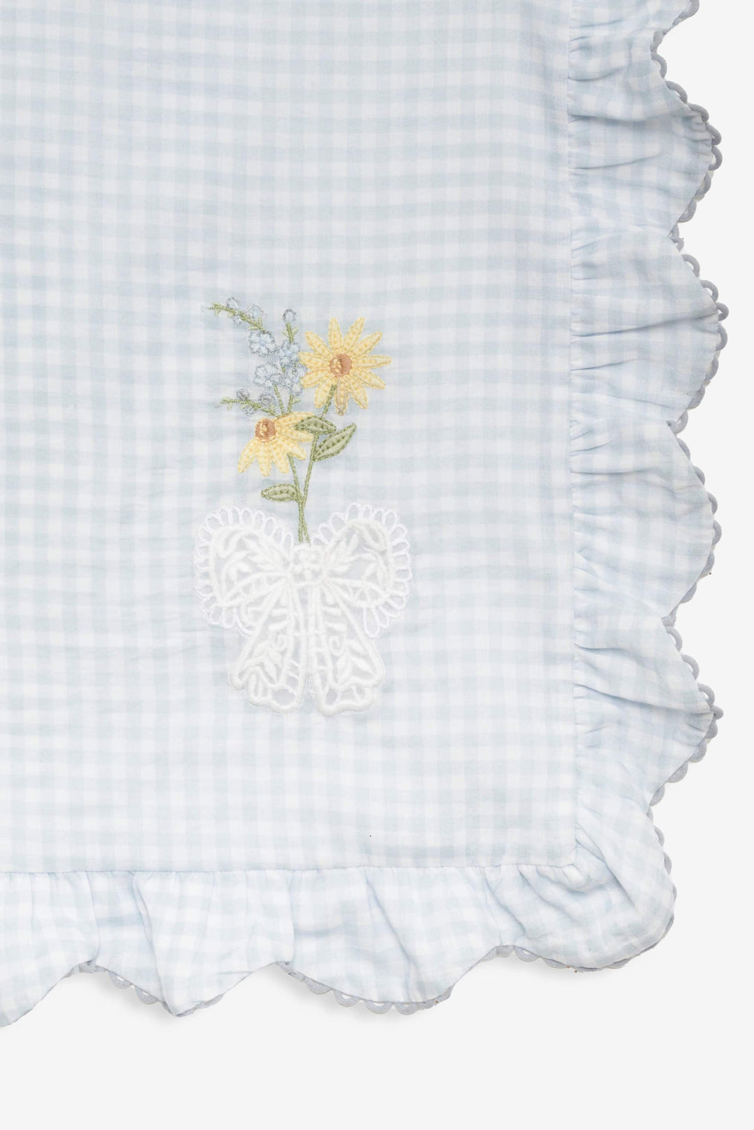 Bluebell Gingham Placemats — Blue - Image 2