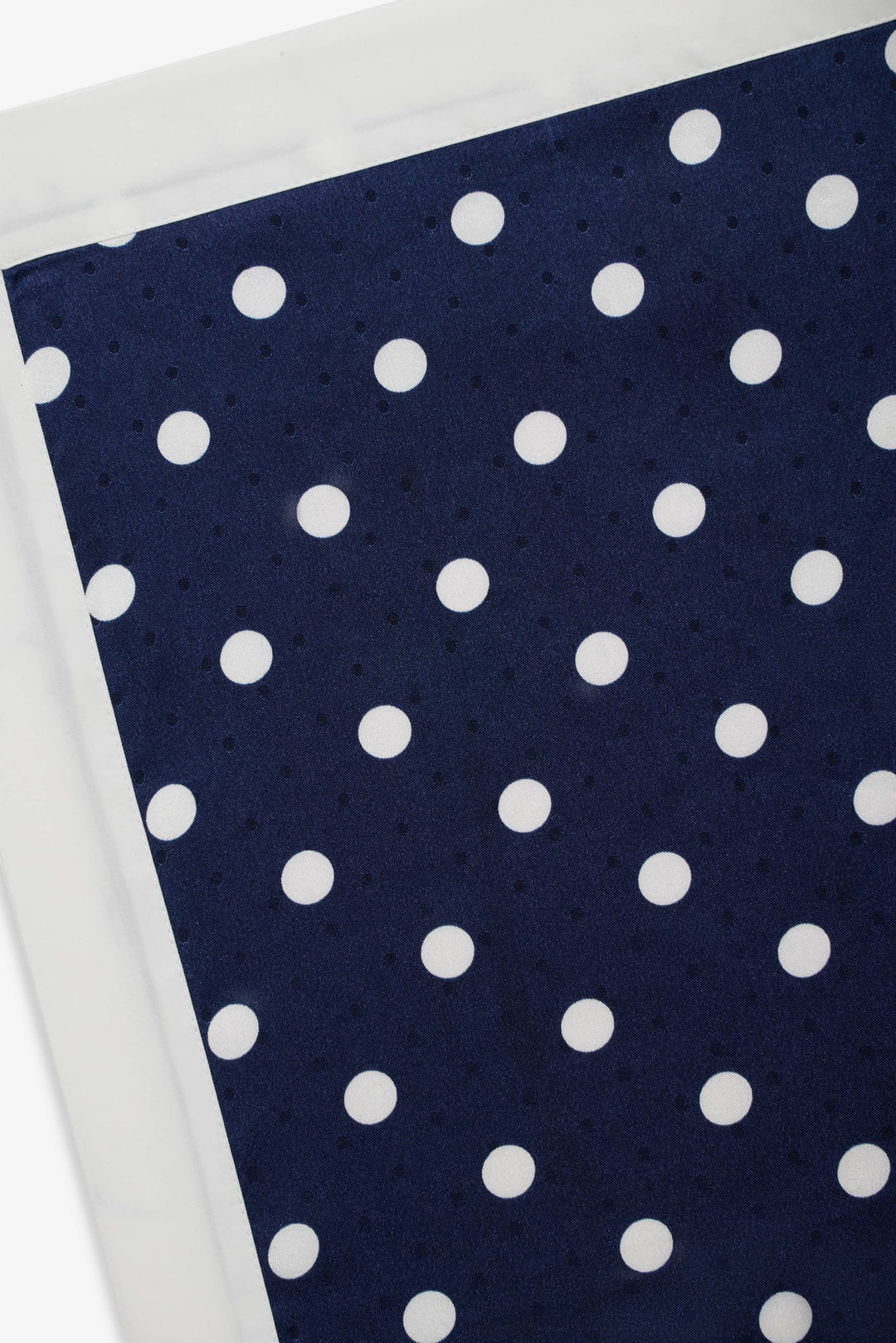 Seaside Dot Headscarf — Navy - Image 2