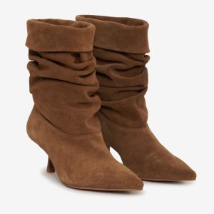 Verbana Slouch Boot — Brown