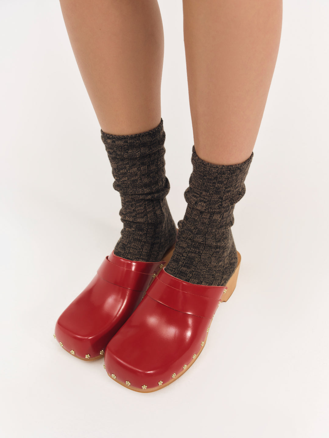 Adahlia Clog — Red - Image 7