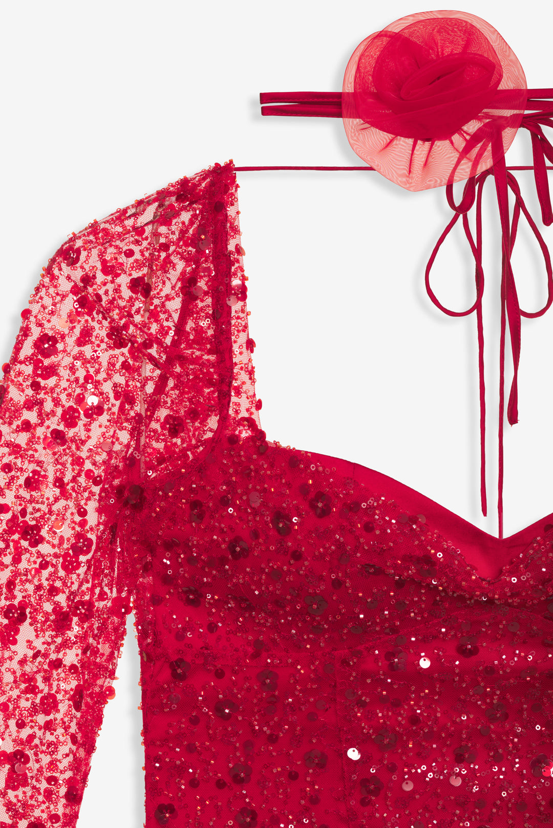 Gwendolyn Mini Dress — Red - Image 5