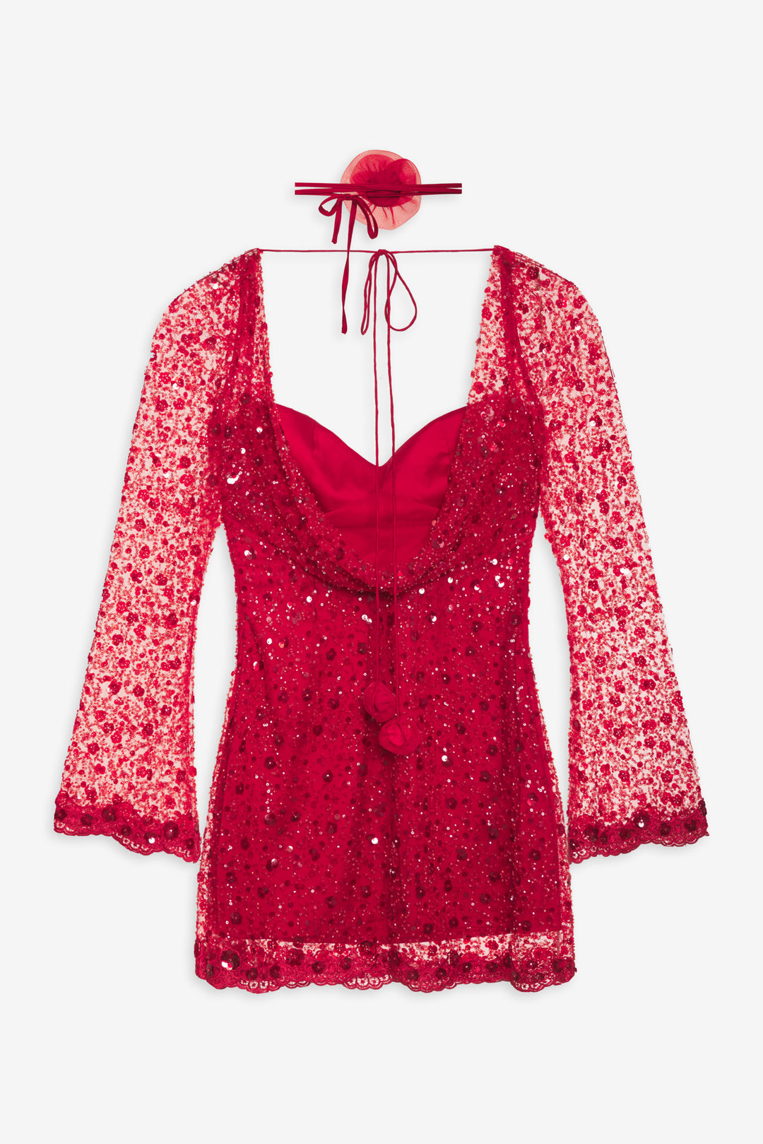 Gwendolyn Mini Dress — Red - Image 6