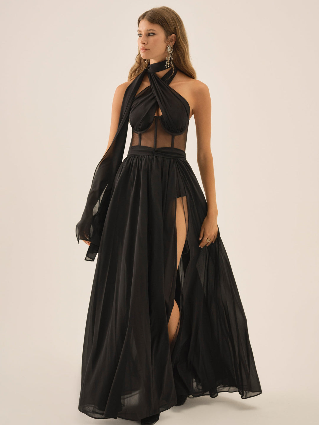 Anya Gown — Black - Image 4