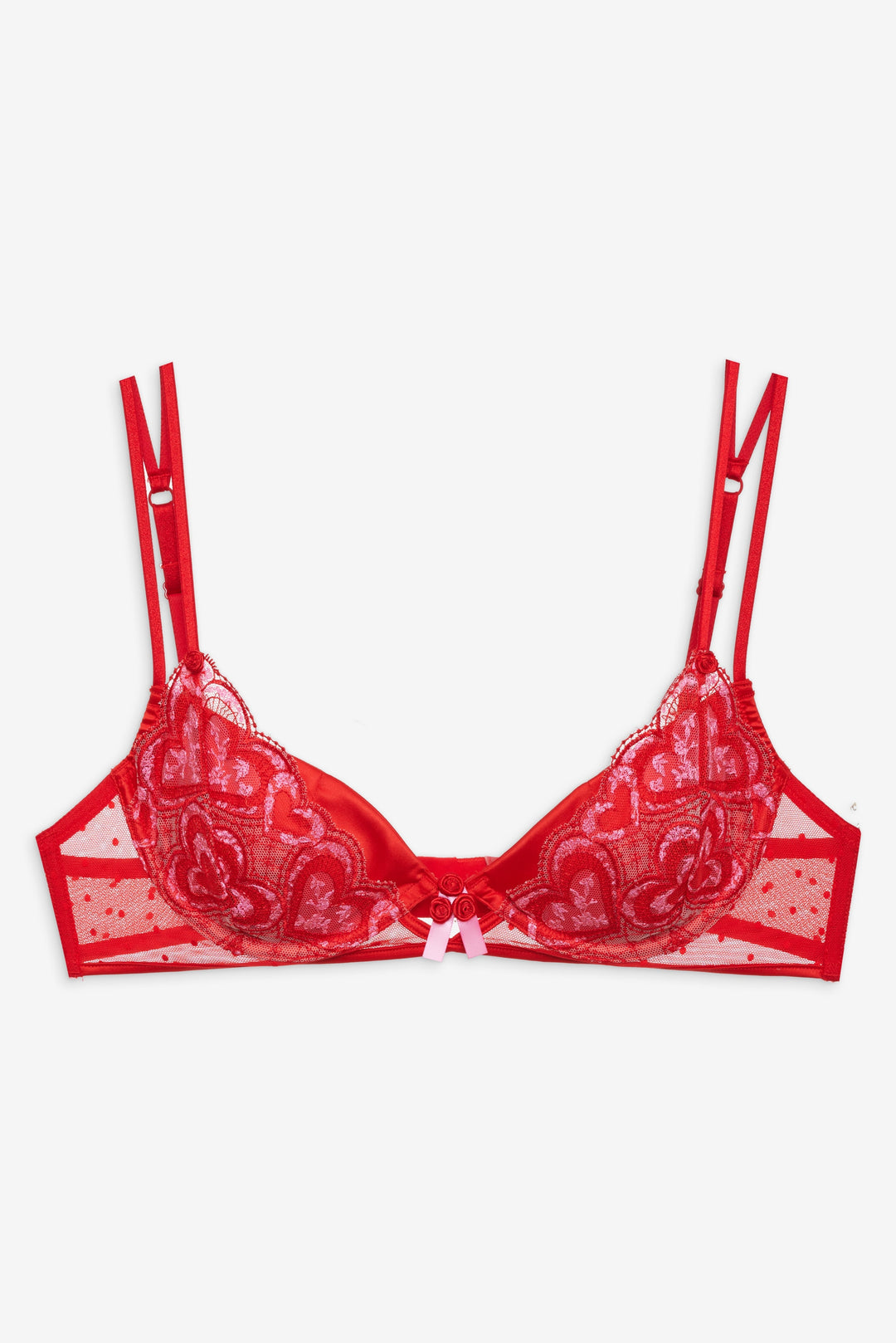 Heartbeat Underwire Bra — Red - Image 6