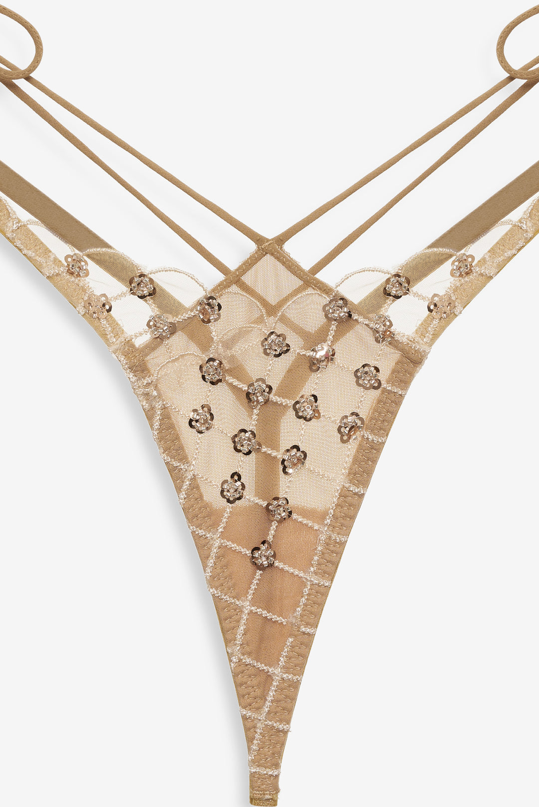 Dazzle Me Thong Panty — Gold - Image 6