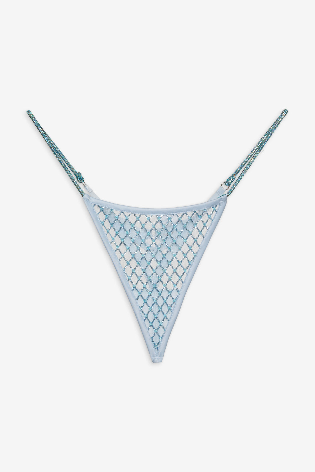 Glitter Thong Panty — Blue - Image 4