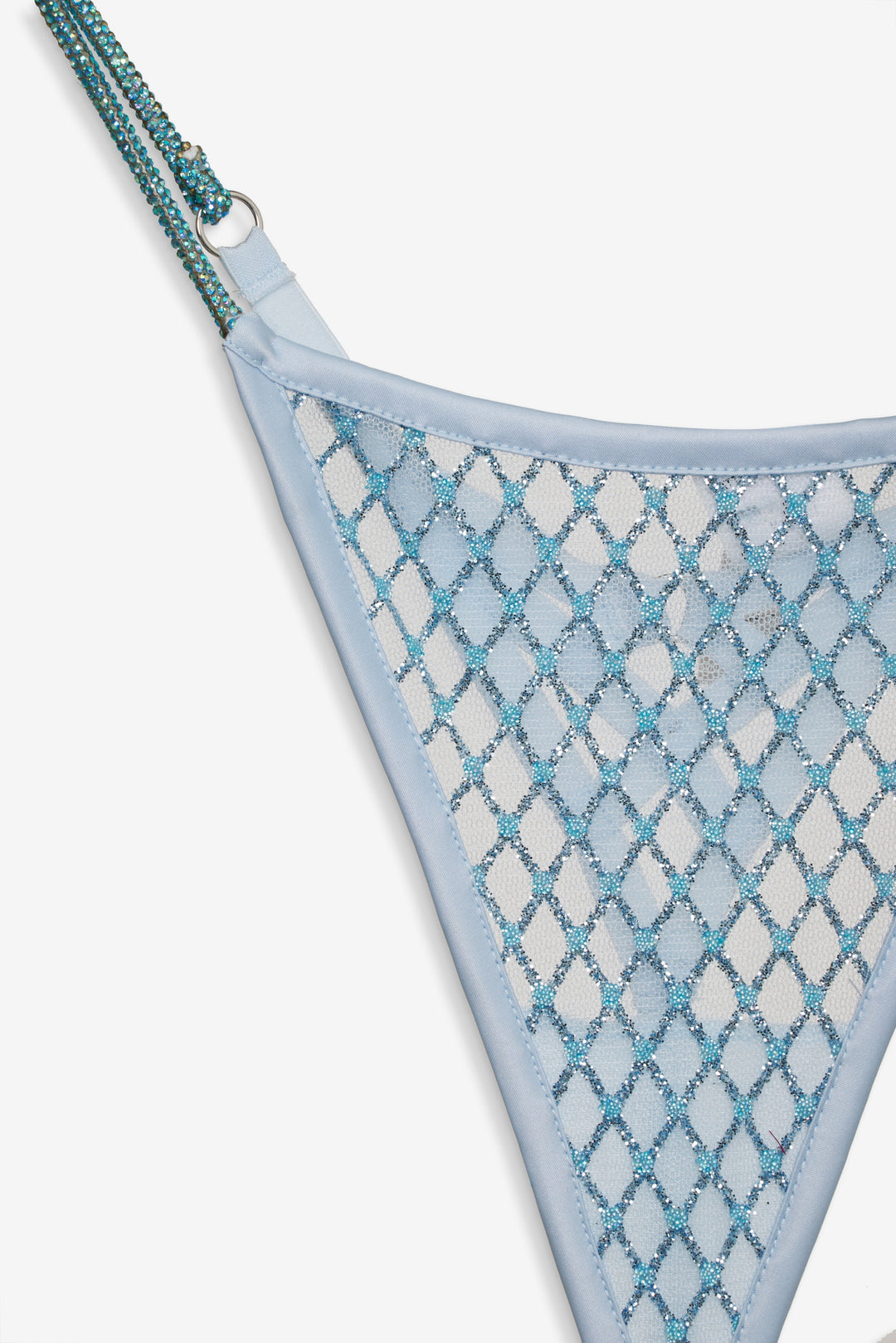 Glitter Thong Panty — Blue - Image 5