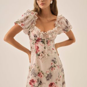 Nora Mini Dress — White