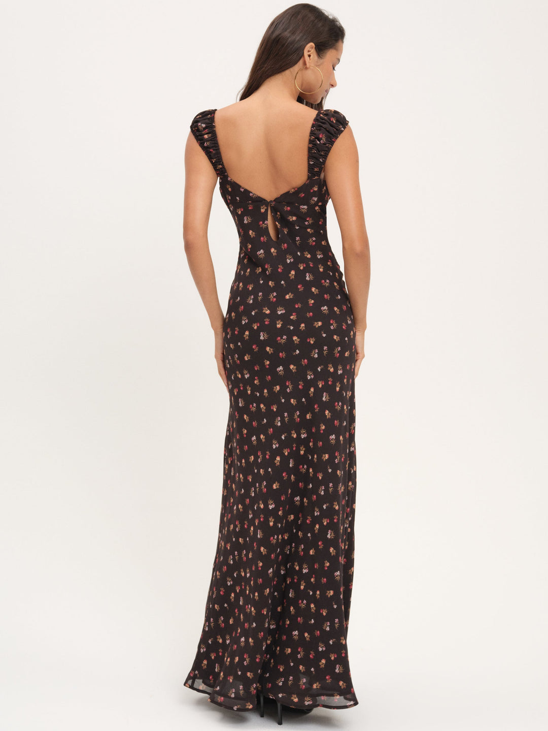 Emmaline Maxi Dress — Black - Image 2