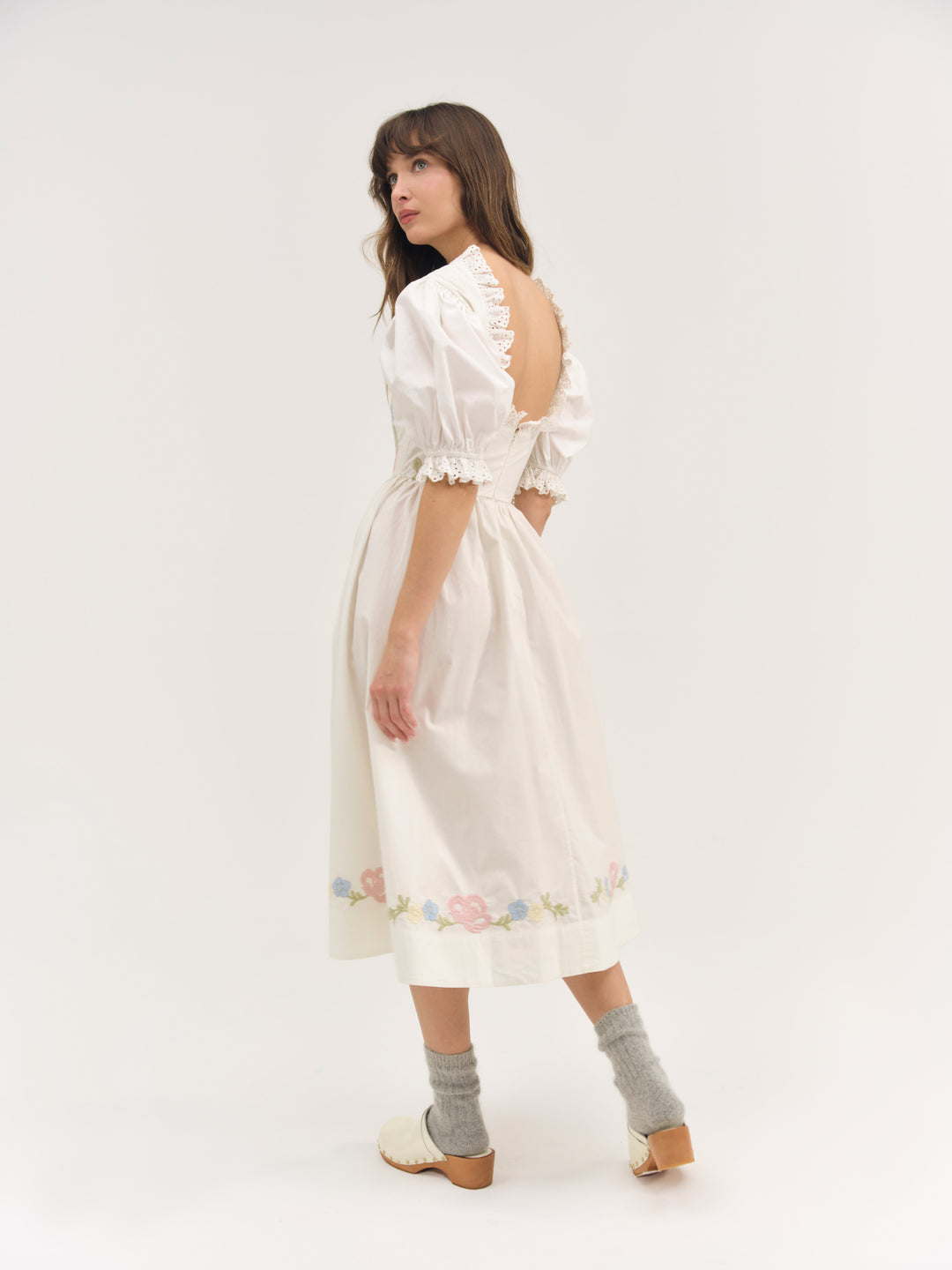 Erin Midi Dress — Cream - Image 2