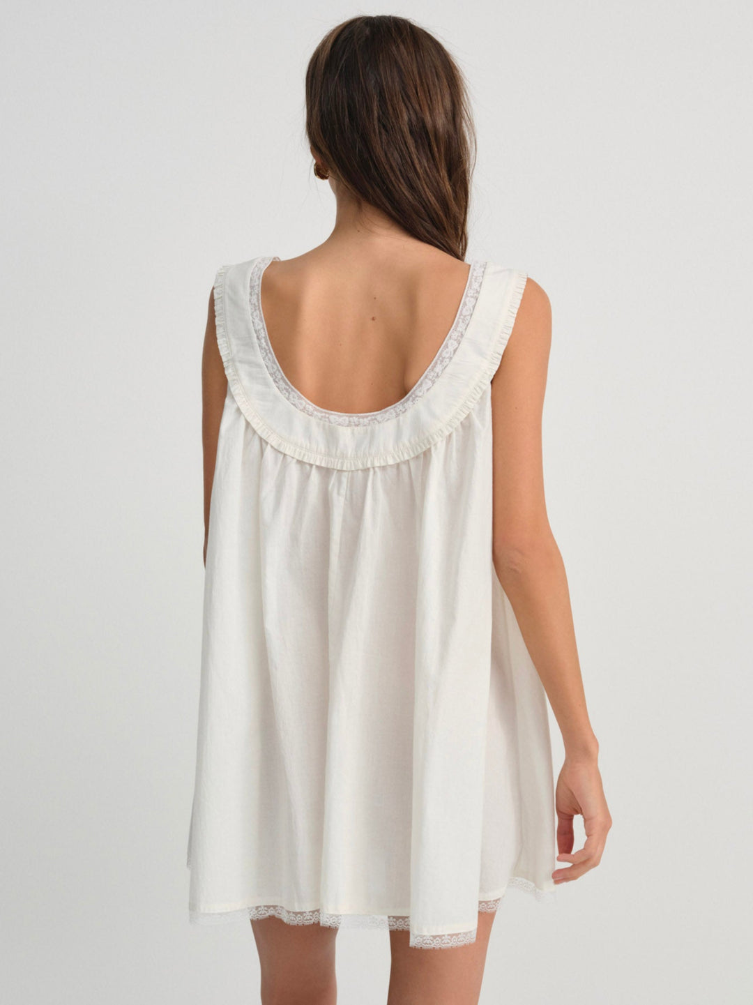 Venetia Slip Dress — Vintage Cream - Image 3
