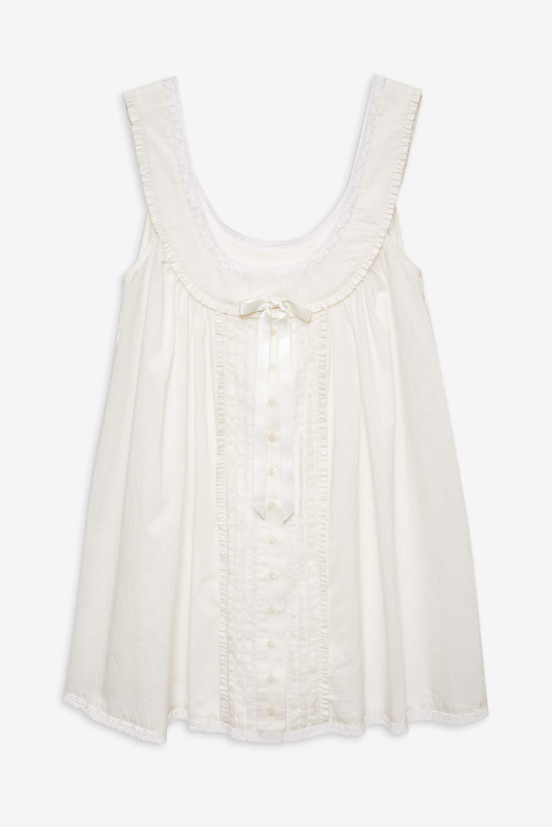 Venetia Slip Dress — Vintage Cream - Image 5