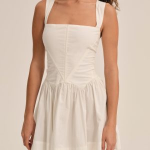 Chloe Mini Dress — White