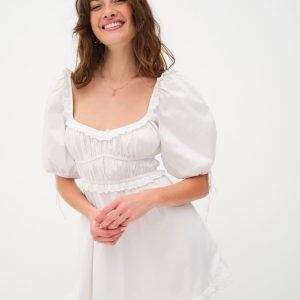 Jackson Mini Dress — White