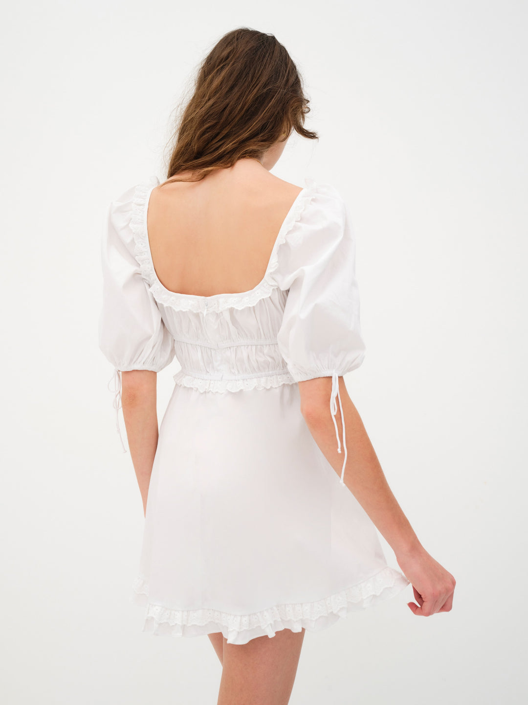 Jackson Mini Dress — White - Image 2