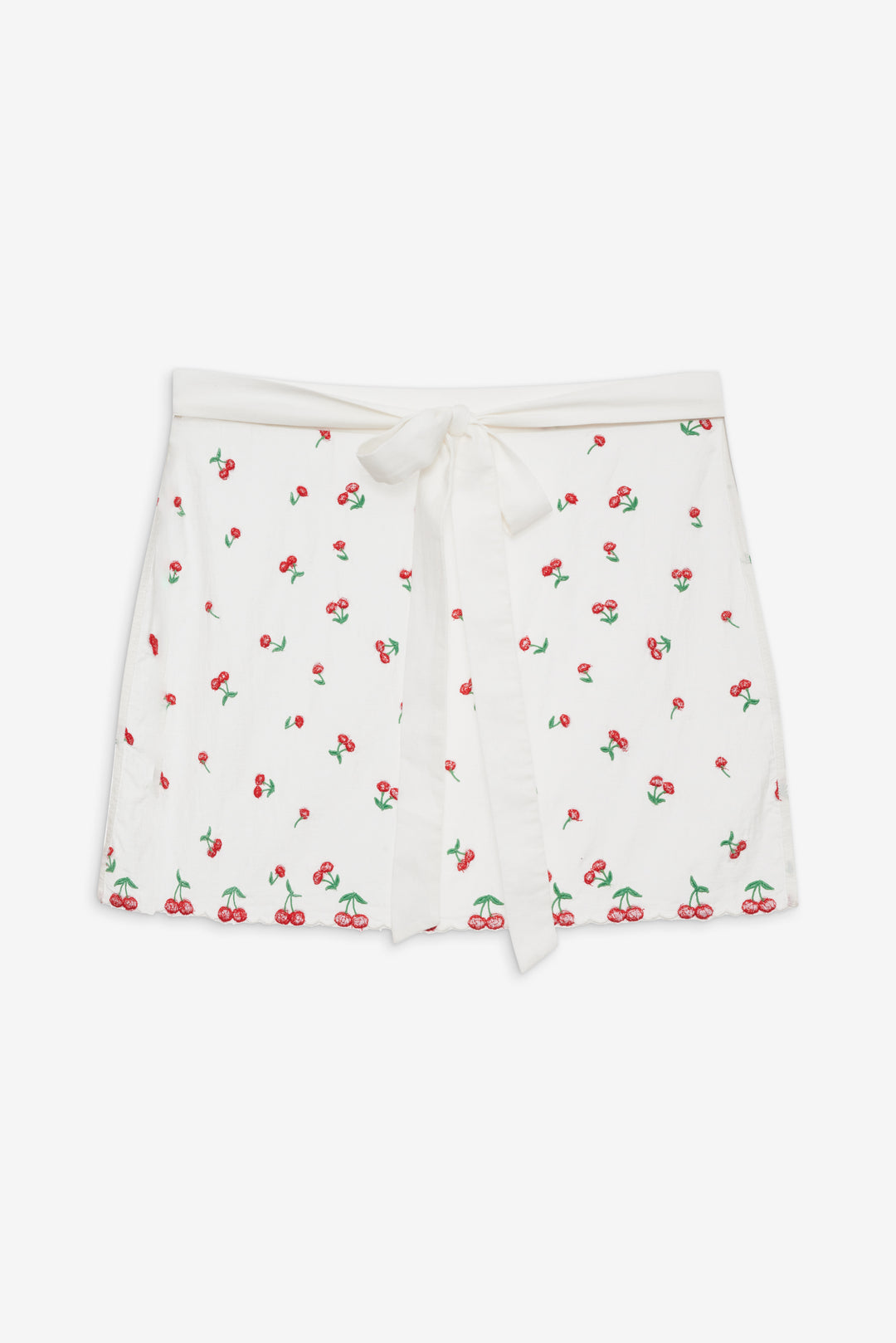 Beaded Cherries Apron — Red - Image 7