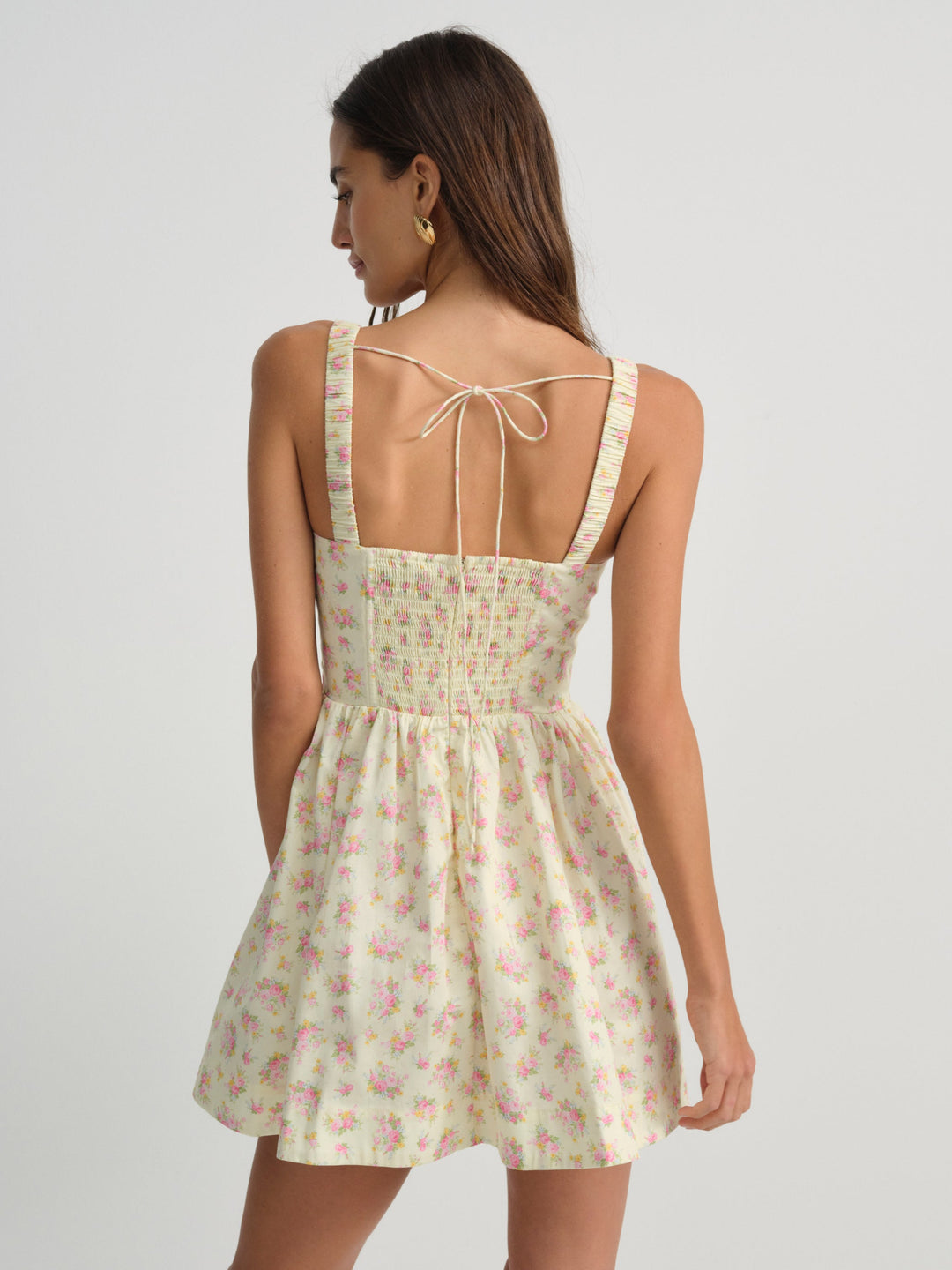 Zofia Mini Dress — Yellow - Image 2