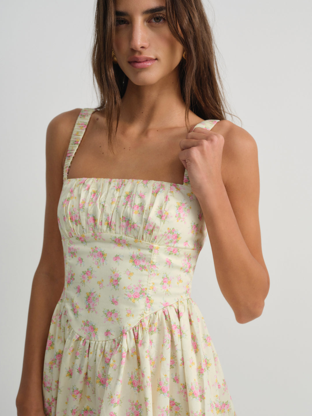 Zofia Mini Dress — Yellow - Image 4