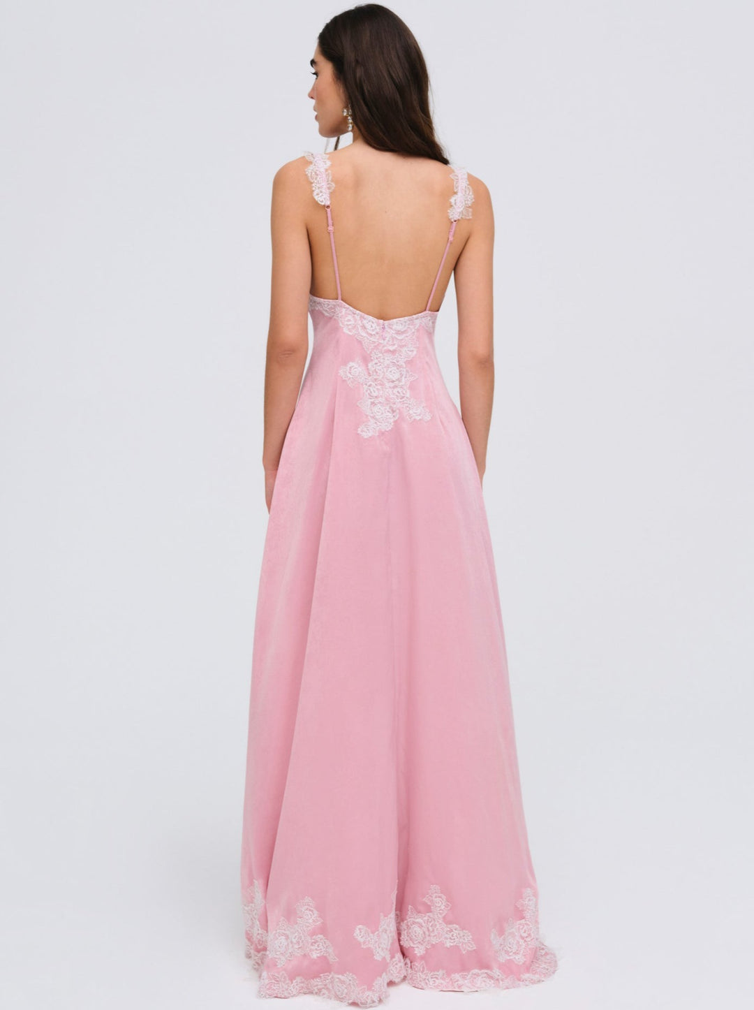Clemence Maxi Dress — Pink - Image 2