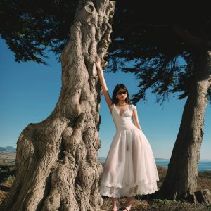 Nicole Midi Dress — White