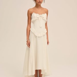 Harmony Maxi Dress — Ivory