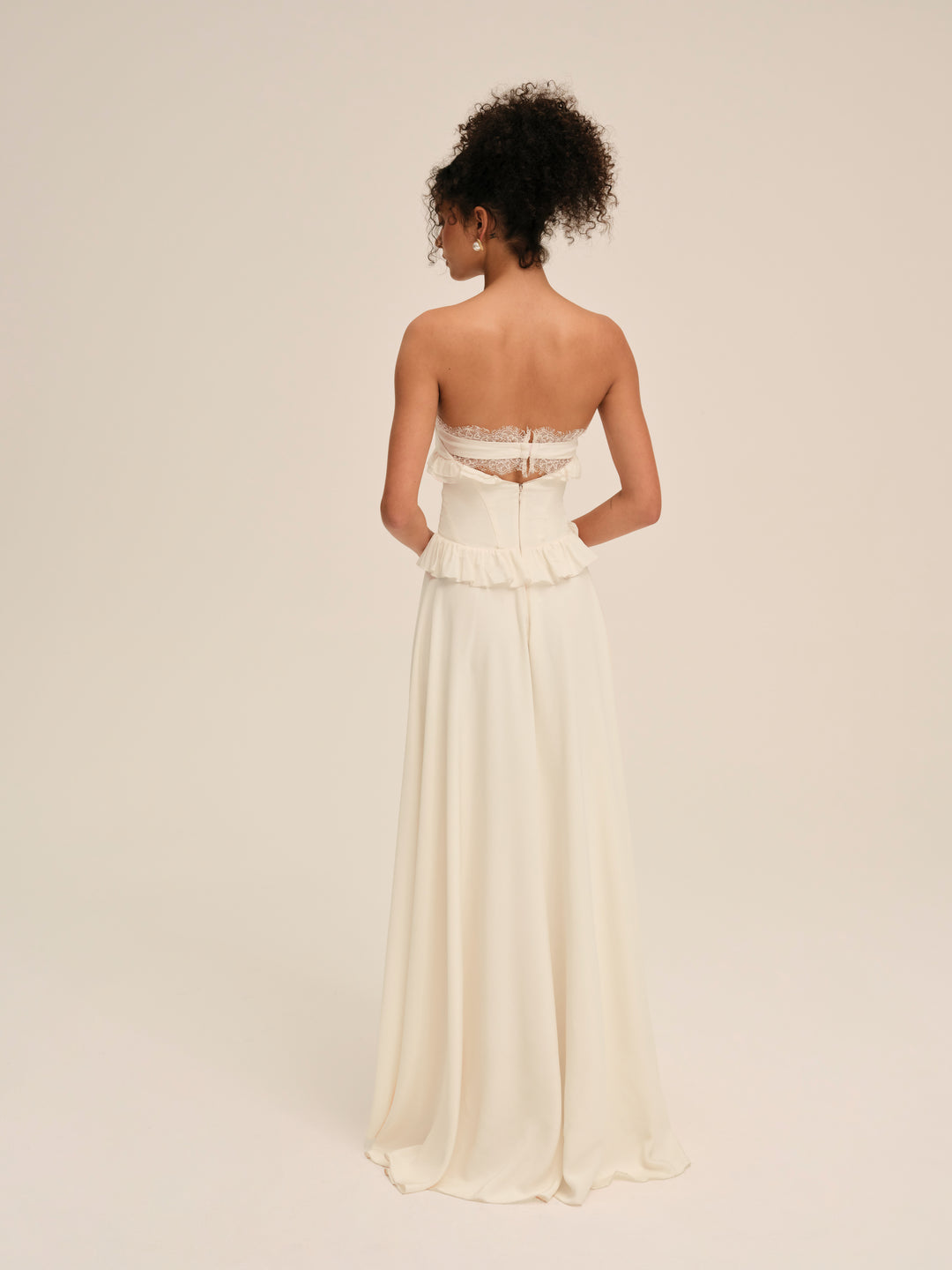 Harmony Maxi Dress — Ivory - Image 3