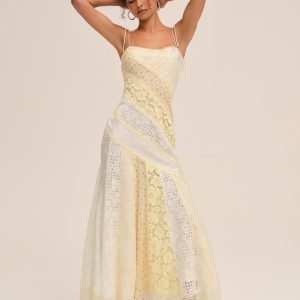 Abigail Maxi Dress — Yellow