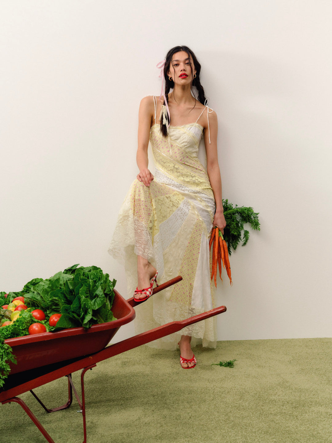 Abigail Maxi Dress — Yellow - Image 10