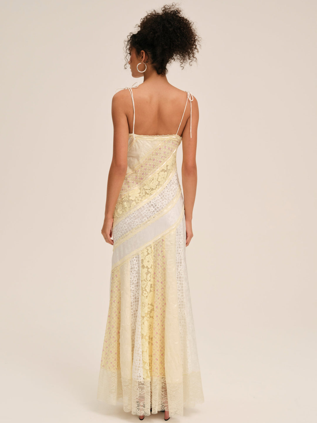 Abigail Maxi Dress — Yellow - Image 4