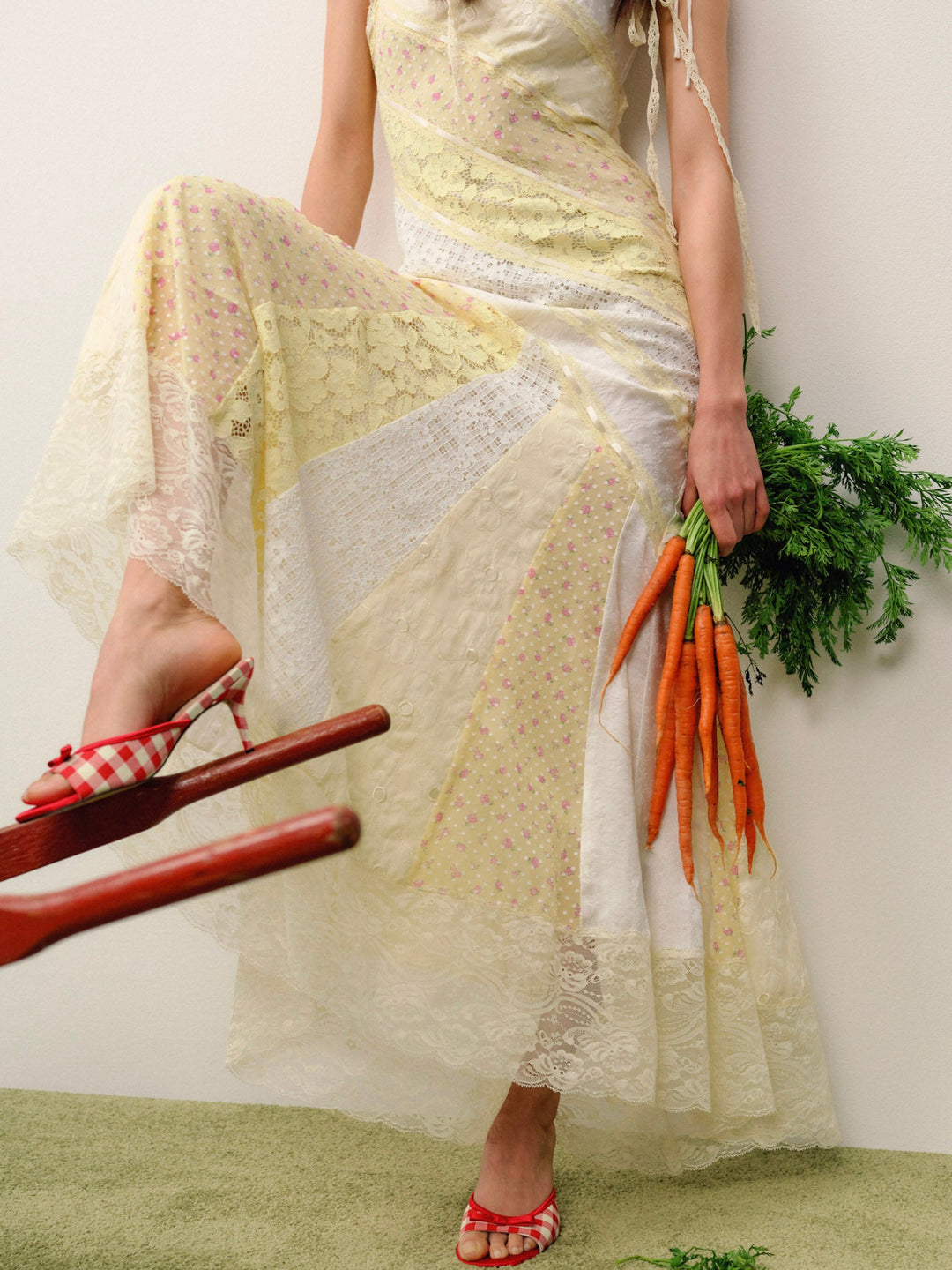 Abigail Maxi Dress — Yellow - Image 9