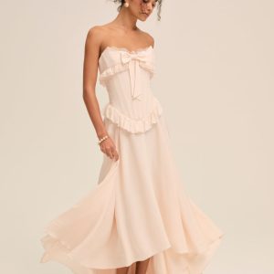 Harmony Maxi Dress — Peach
