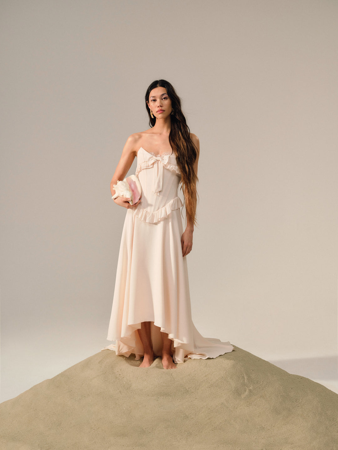Harmony Maxi Dress — Peach - Image 8