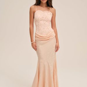 Karissa Gown — Peach